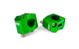 Handlebar Clamps STR8 22 - 28mm green
