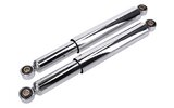 Shock Absorber Set closed chrome 360mm moped