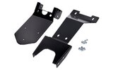 License Plate Holder + splash guard Rieju MRT black alu