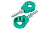 Chain Tensioner Set 12mm alu Puch / Simson / Kreidler / Sachs green