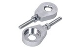 Chain Tensioner Set 12mm alu Puch / Simson / Kreidler / Sachs silver