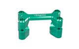 Handlebar Mount Venandi Dogbone CNC Simson S50 / S51 green