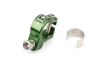 Pakoputken kiinnike Stage6 Alu CNC Vihreä