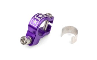 Pakoputken kiinnike Stage6 Alu CNC violetti