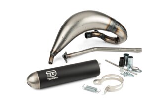 Pakokaasu Tecnigas E-NOX STEEL Rieju MRT