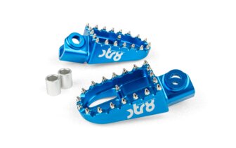 Jalkatapit STR8 MX Evo Rieju MRT CNC Sininen
