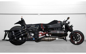 DRAGSTER BICYLINDER viritti Ruud & Marco