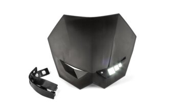 LED Enduro-ajovalo STR8 musta