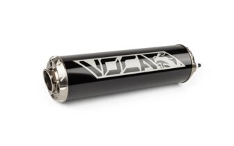 Äänenvaimennin Voca Alu CNC musta/harmaa