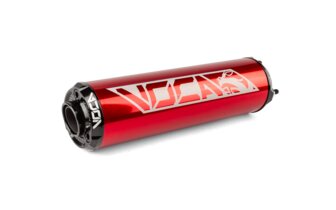 Äänenvaimennin Voca Alu CNC punainen / musta