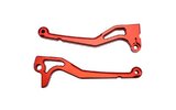 Brake Lever Set CNC red Yamaha BW's / Slider after 2004