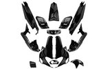 Fairing Kit 13 parts Gilera Runner up to 2005 glossy black