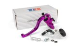 Brake Master Cylinder + Lever front radial Motoforce Racing purple