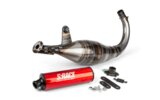 Exhaust MVT S Race 70-80cc Derbi