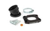 Intake Manifold Stage6 360° AM6 / Derbi black for PWK 30 - 36mm