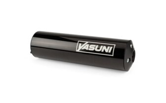 Äänenvaimennin Yasuni 50cc moottoripyörään musta (vasen puoli)