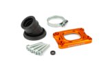 Intake Manifold Stage6 360° AM6 / Derbi orange for Dellorto / CP