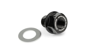 Lämpötila-anturin sovitin Stage6 M14x1.25x15mm AM6 musta