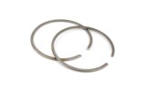 Piston Rings oversize 47,4mm DR 75cc cast iron 3 ports Vespa PK 50