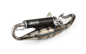 Pakoputkisto Yasuni R Derby Atlantis / Peugeot vaakasuora AC musta