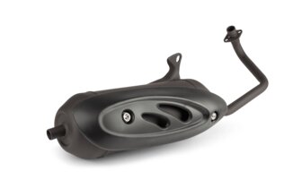 Pakoputki Piaggio Zip 4T 2V Tecnigas Silent Pro musta
