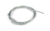 Throttle Cable Housing 5mm Lazer chrome - 25 meter