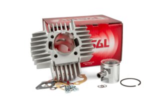 Sylinterisarja d.45mm Airsal Alu 70cc Puch Maxi (isot evät)