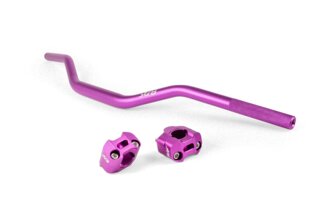 Ohjaustanko + kiristimet 28mm Str8 violetti