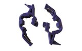 Headlight Bracket Derbi Senda Blue (x2)