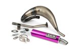 Exhaust SCR Corse Handmade Cross 50-70 Derbi purple