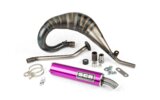 Exhaust SCR Corse Handmade Cross 50-70 Beta RR before 2012 purple