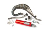 Exhaust SCR Corse Handmade Cross 50-70 Beta RR before 2012 red