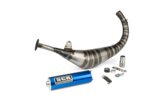 Exhaust SCR Corse Racing Line 80-90 AM6 blue