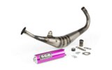 Exhaust SCR Corse Handmade 50-70 Derbi purple