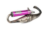 Exhaust SCR Corse Handmade 70 Piaggio purple