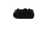 Footpeg Rubber left Derbi Senda Black