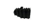Footpeg Rubber left Wide Derbi Senda Black