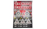 Sticker Sheet Yamaha Red