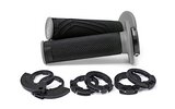 Lock-on Grips universal Domino D-Lock D200 Black / Grey