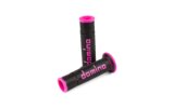 Grips Domino A450 On-Road Racing black / pink (open ends)