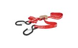 Tie Down Straps with carabiners Polisport red