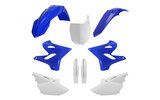 Plastic Kit Polisport Yamaha YZ 125 after 2015 bleu / white
