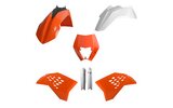 Plastic Kit Polisport KTM EXC 125 2011 orange