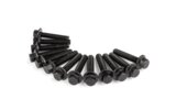 Screw Set CVT cover Piaggio 2T / 4T Black