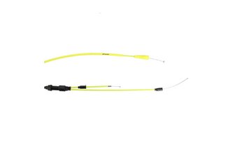 Kaasuvaijeri Teflon® Doppler keltainen Sherco SM / SE 50 vuosimallin 2006 jälkeen