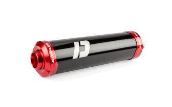 Äänenvaimennin 50cc moottoripyörille Doppler musta/punainen