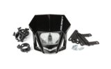 Headlight Polisport LMX H4 black