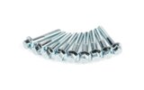 Screw Set CVT cover GY6 Silver