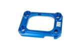 Intake Manifold Plate Motoforce Racing AM6 / Derbi blue
