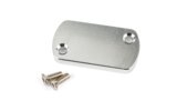 Brake Cylinder Cover AJP Peugeot aluminum silver
